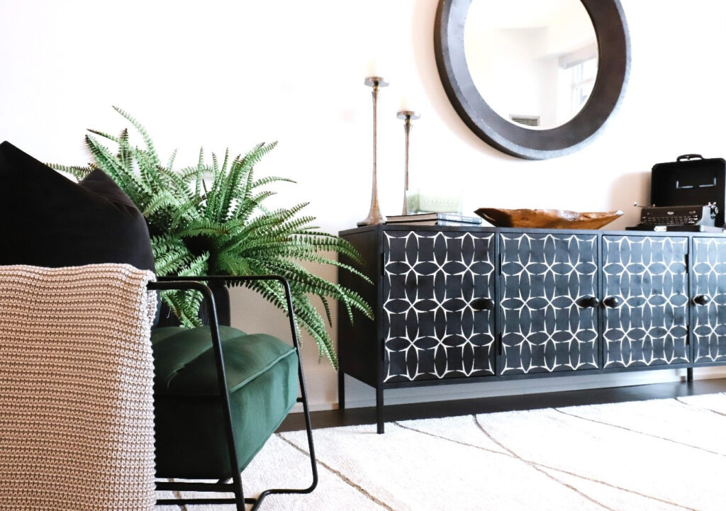 The after photos above are good representations of timeless design, avoiding the potential pitfalls of transient trends. Creating an aesthetically pleasing environment is straightforward when you focus on the fundamentals: selecting accessories with intention, incorporating standout art, and adding thoughtful layers.