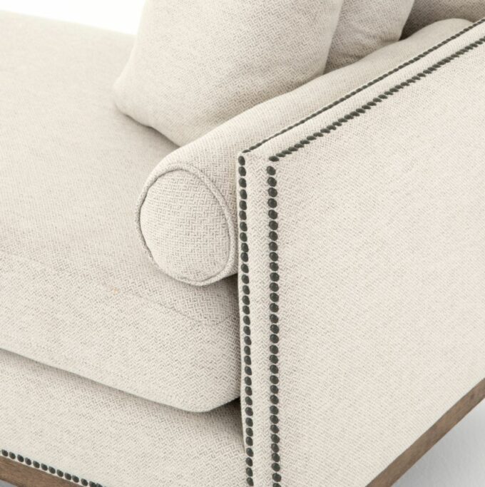 Chevelle Cream Chaise - Image 14