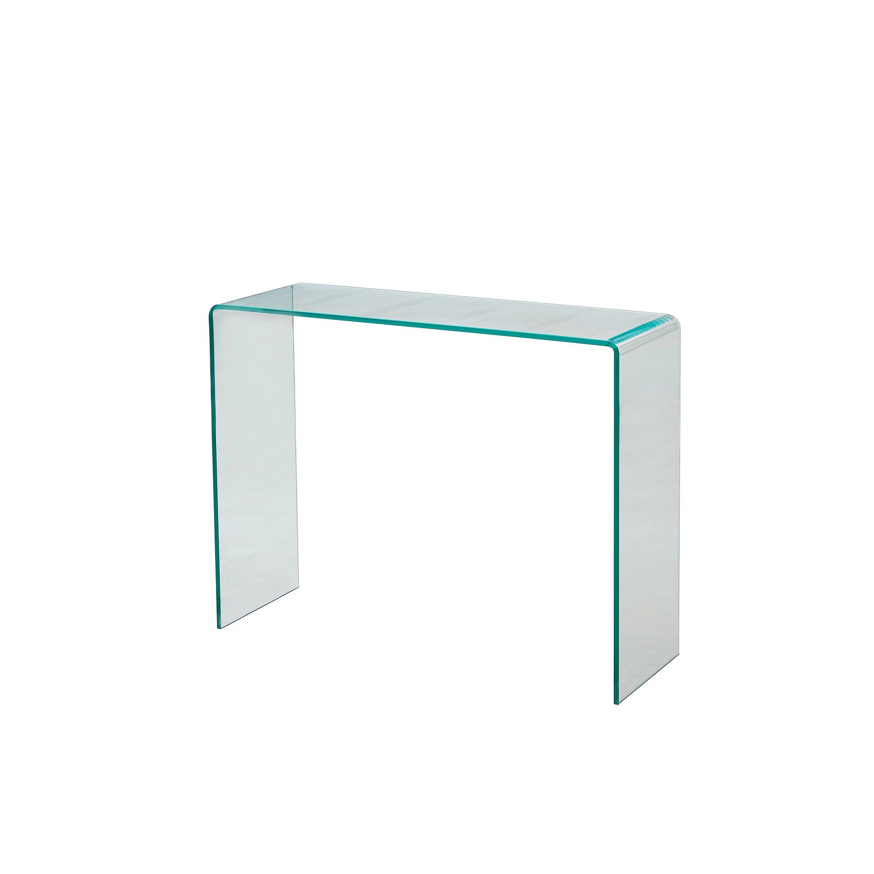 Helena Clear Console Table - Stage Right Rentals