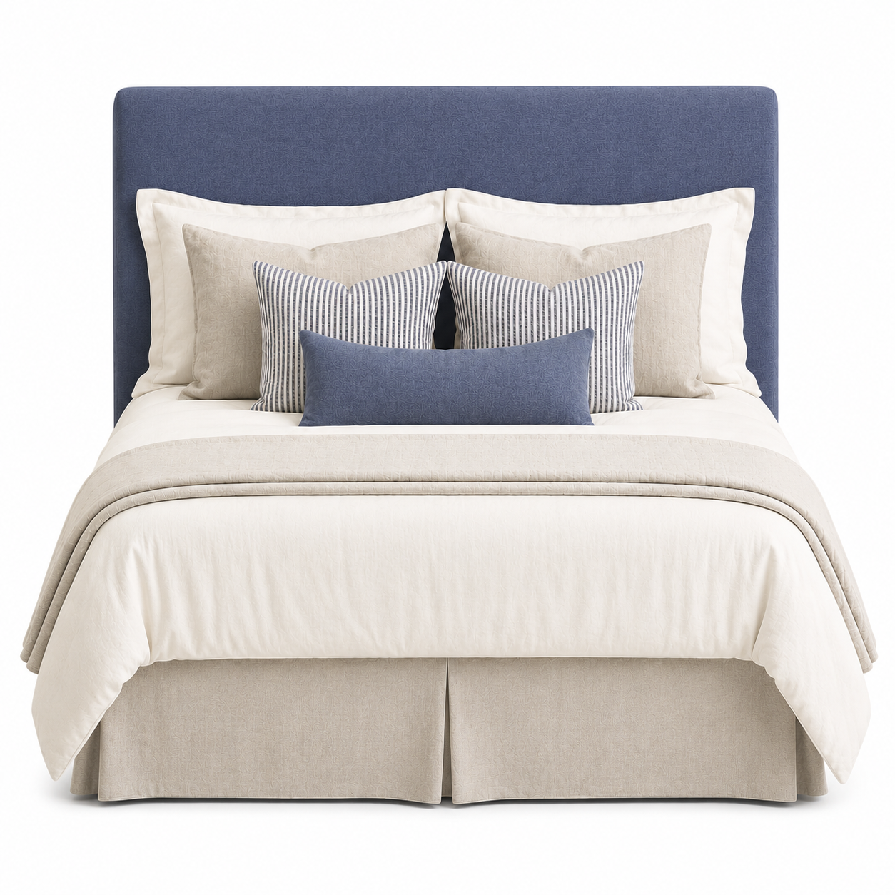 Dayton Blue Queen Headboard