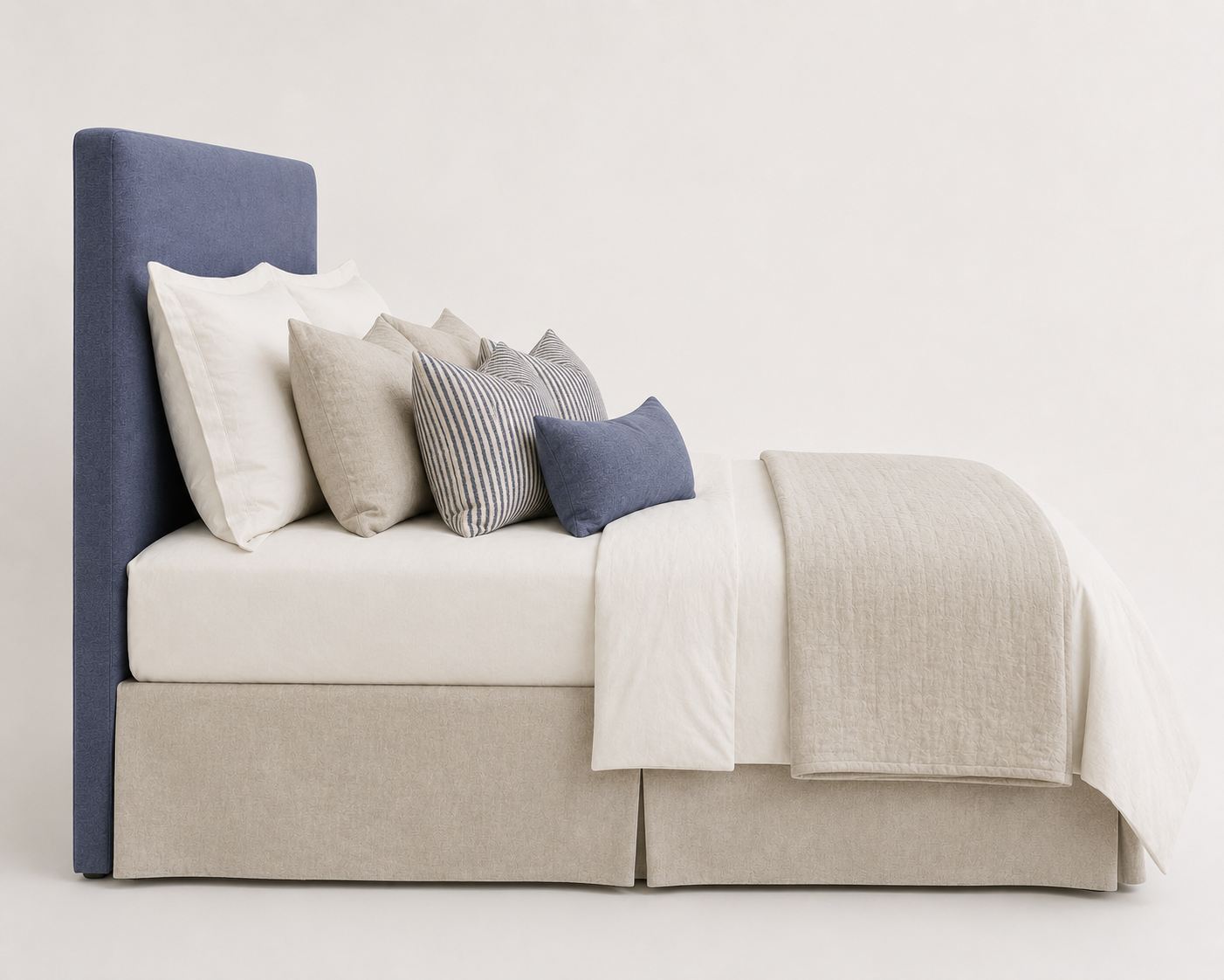 Dayton Blue Queen Headboard - Image 3