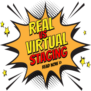 Real vs Virtual Staging