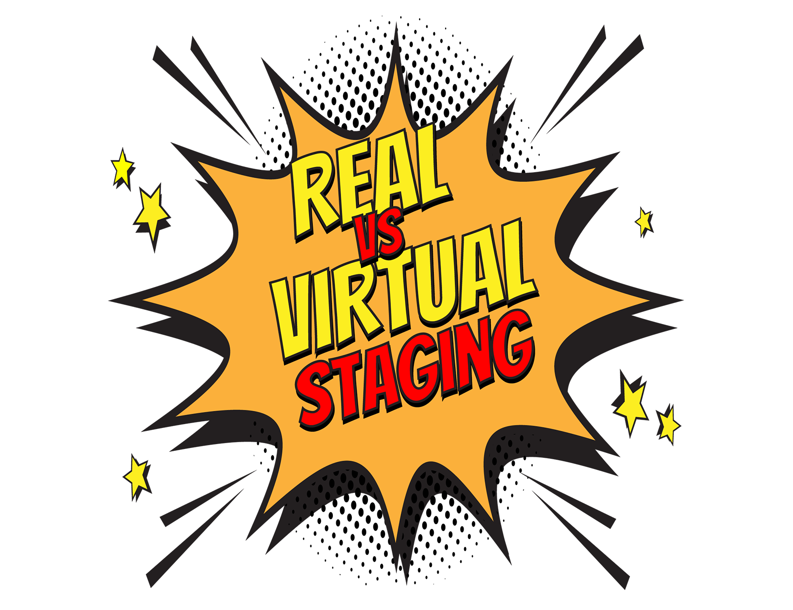 Real vs Virtual Staging