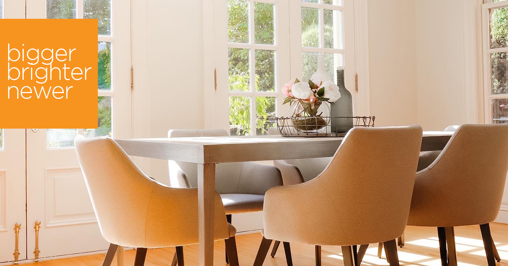 Bigger brighter Newer